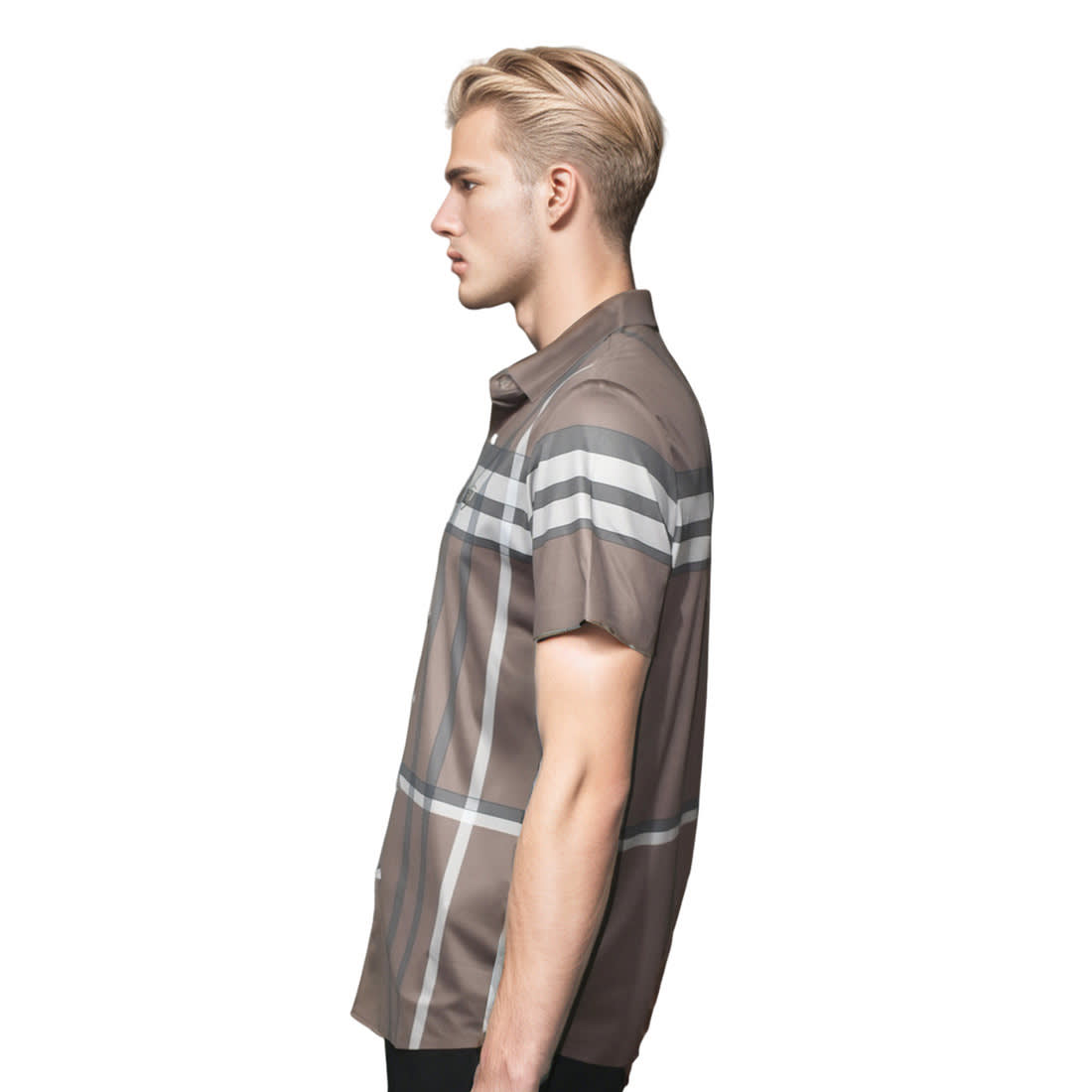 Burberry Brown Check Premium Quality Shirt-2