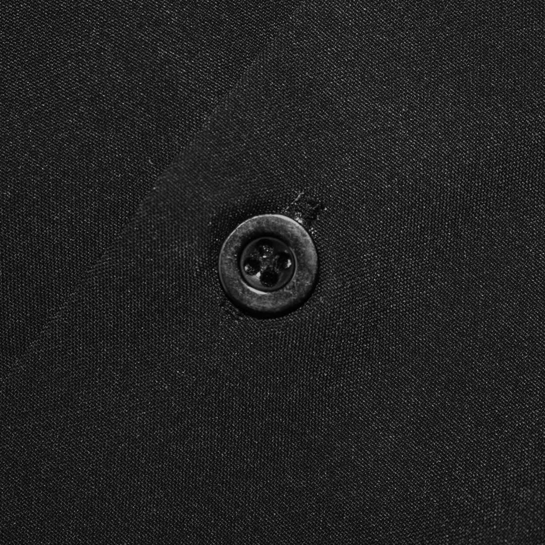 Burberry England Black Classic Satin Half Sleeves Shirt-4