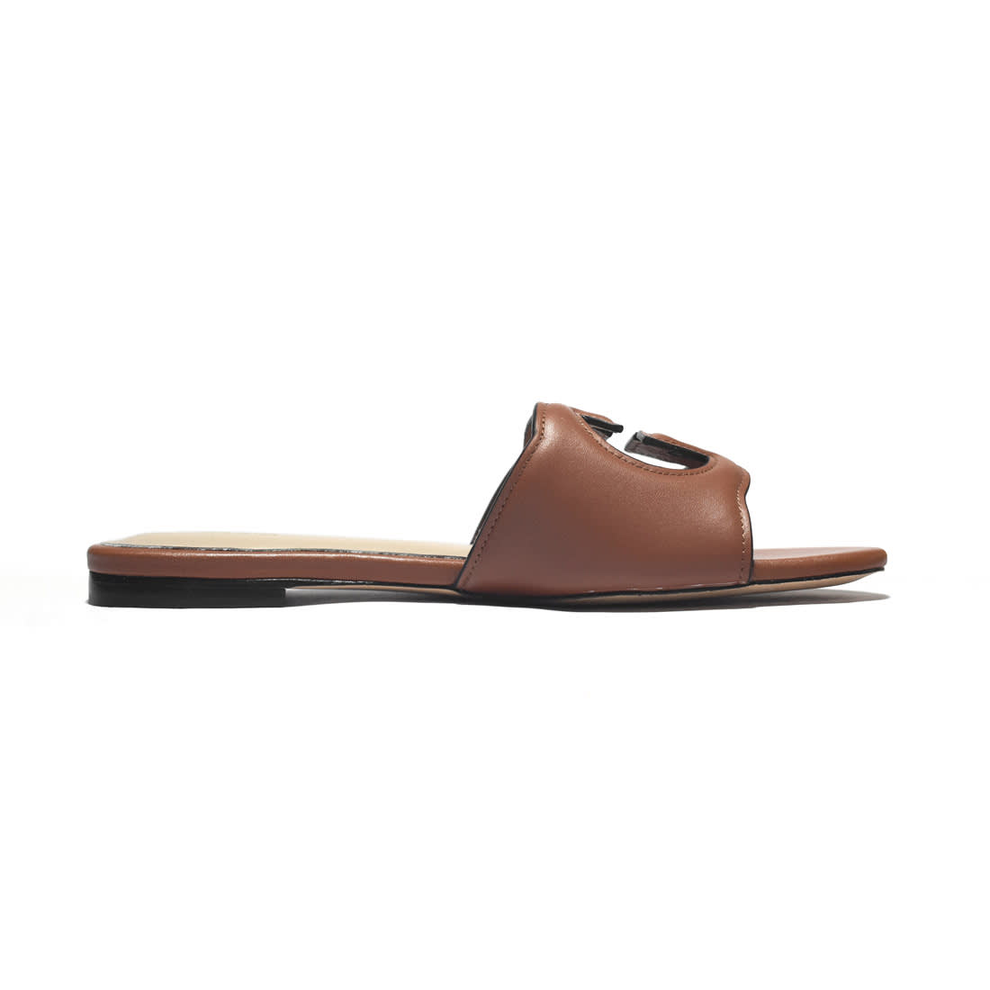 Gucci Brown Premium Quality Women's Flat Sandals-2