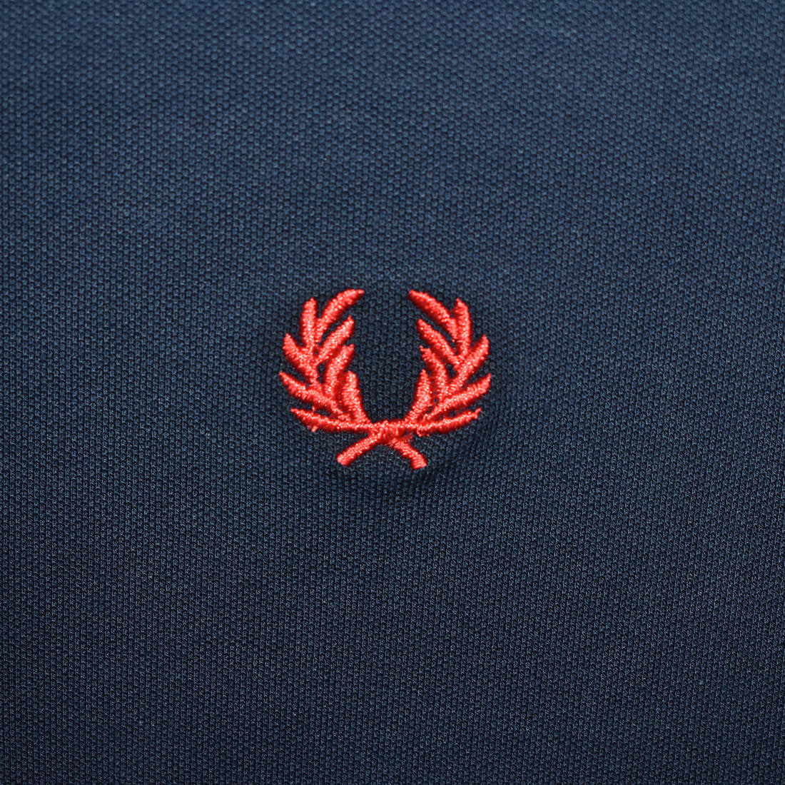 Fred Perry Embroidery Logo Navy Blue Premium Dress-4