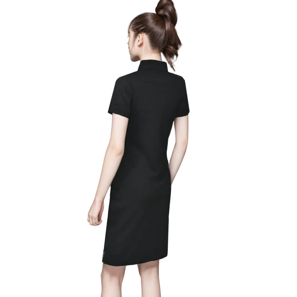 Prada Re-Nylon Logo Black Premium Dress-2