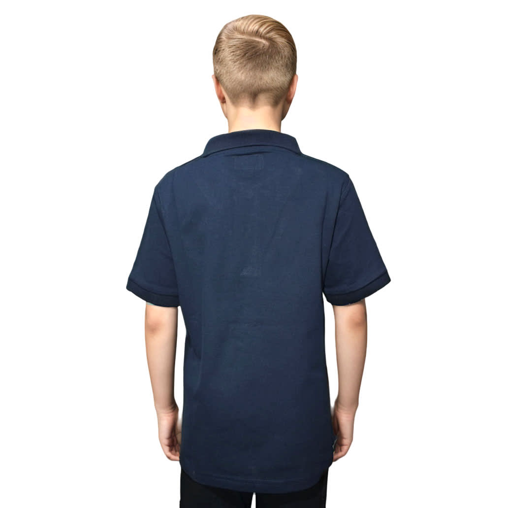 Burberry Tiger Embroidered Navy Blue T-shirt-1