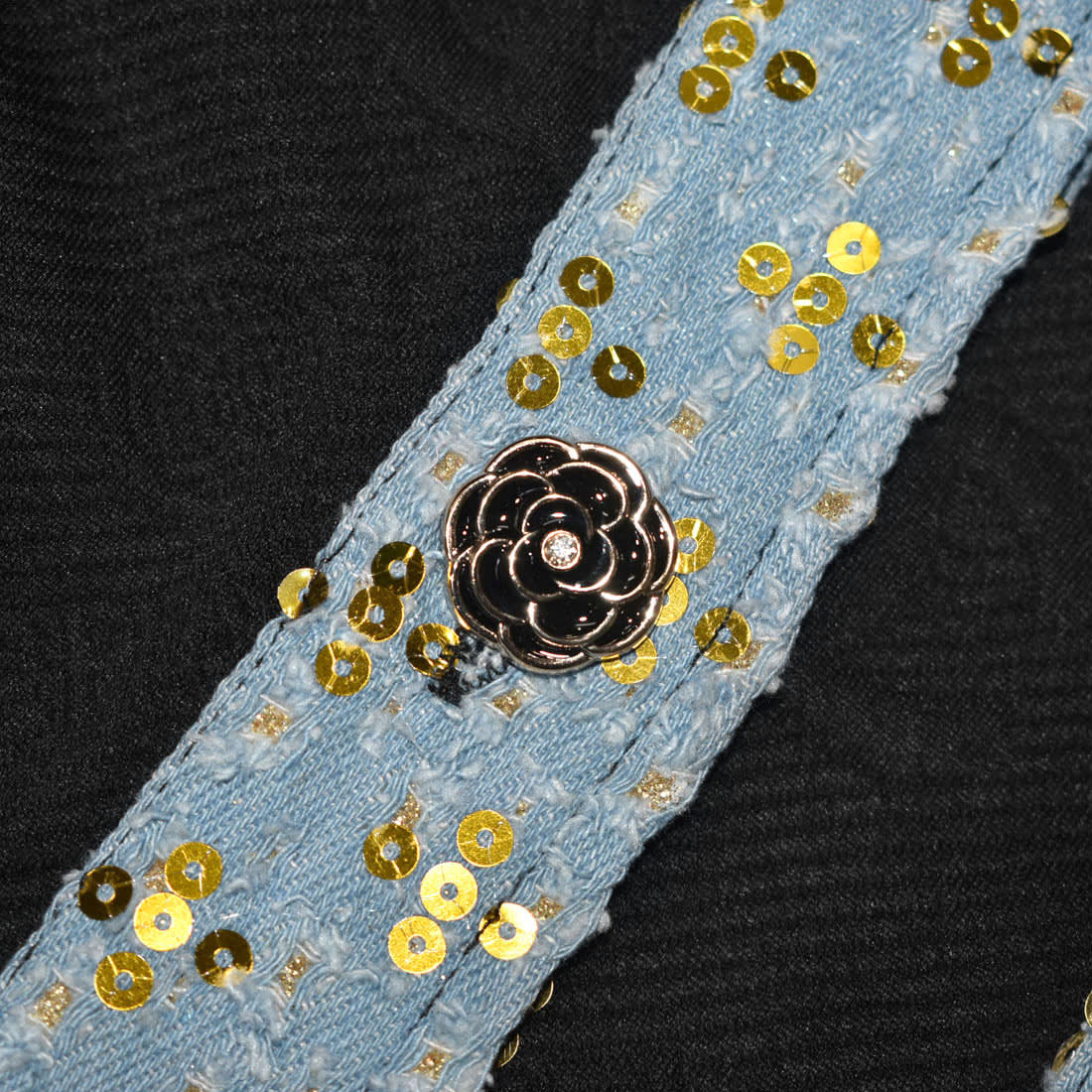 Chanel Black Premium Quality Girls Co-ord Set-3