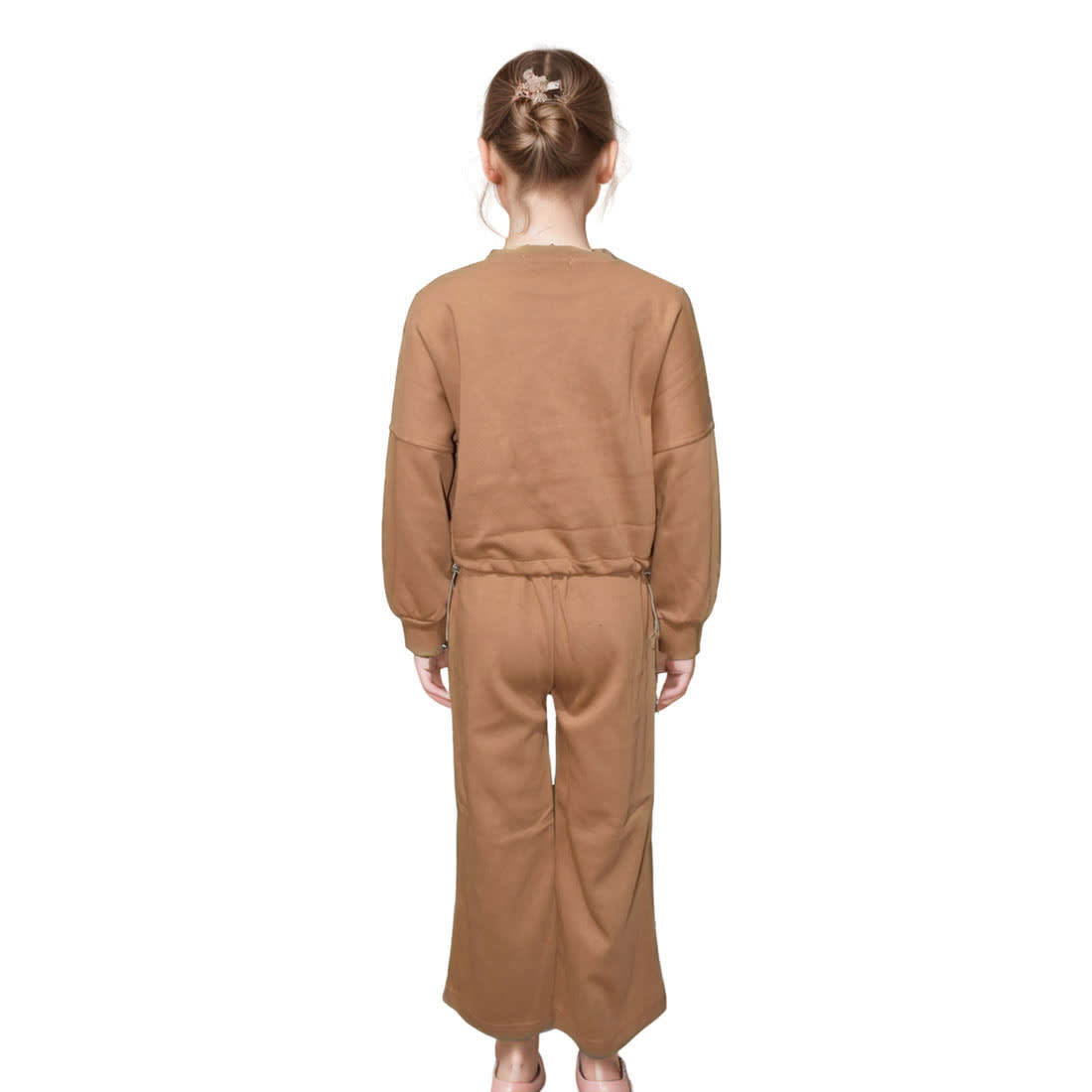 YSL Brown Premium Girls Co-ord Set-1