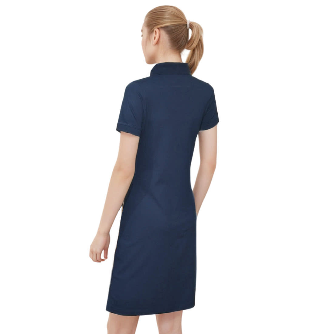 Burberry Navy Blue Premium Quality Dress-2