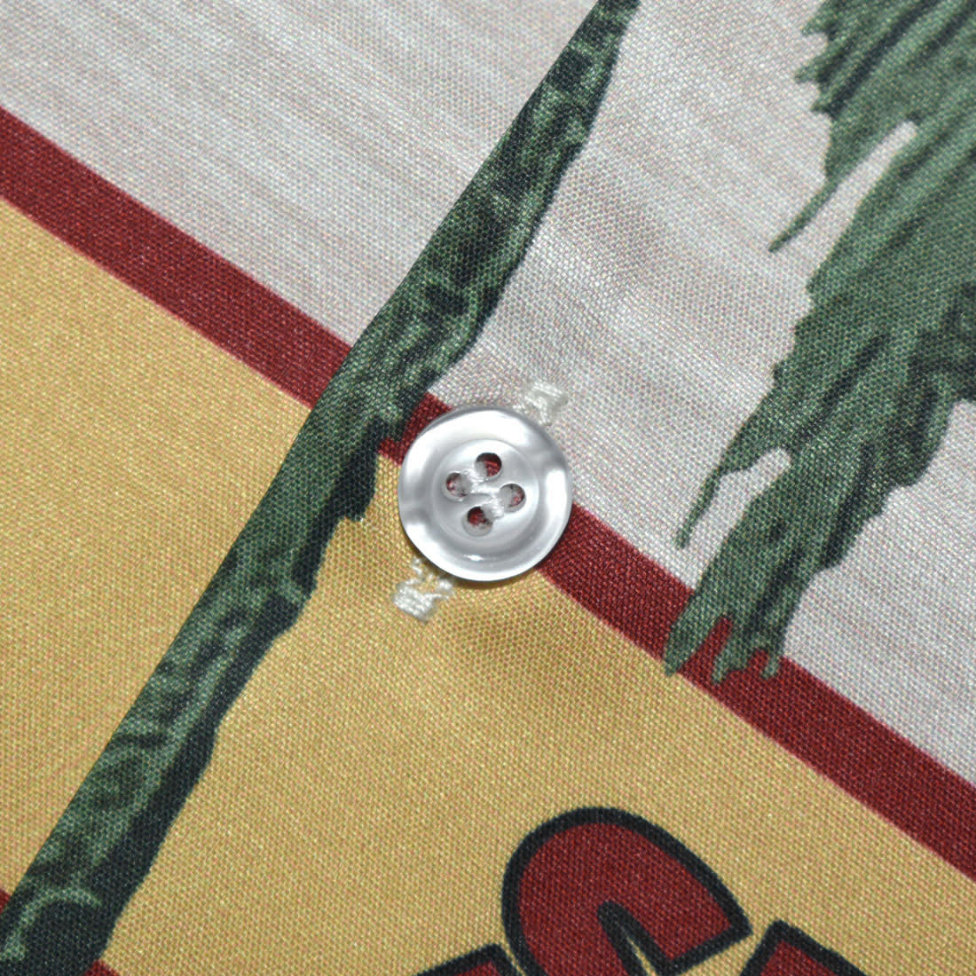 Amiri Rum logo-print silk bowling Shirt & Shorts Combo-4