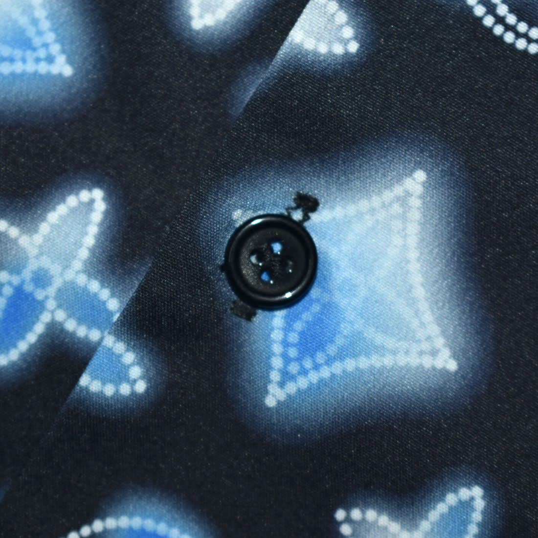 Louis Vuitton Striped Monogram Blue Print Shirt & Shorts Combo-4