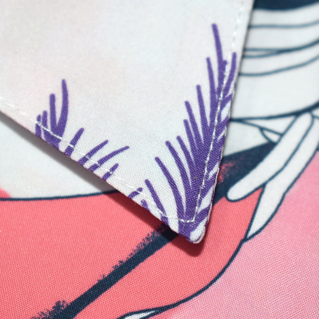 Amiri Hawaii Floral Print Pink & White Premium Shirt & Shorts Combo-3