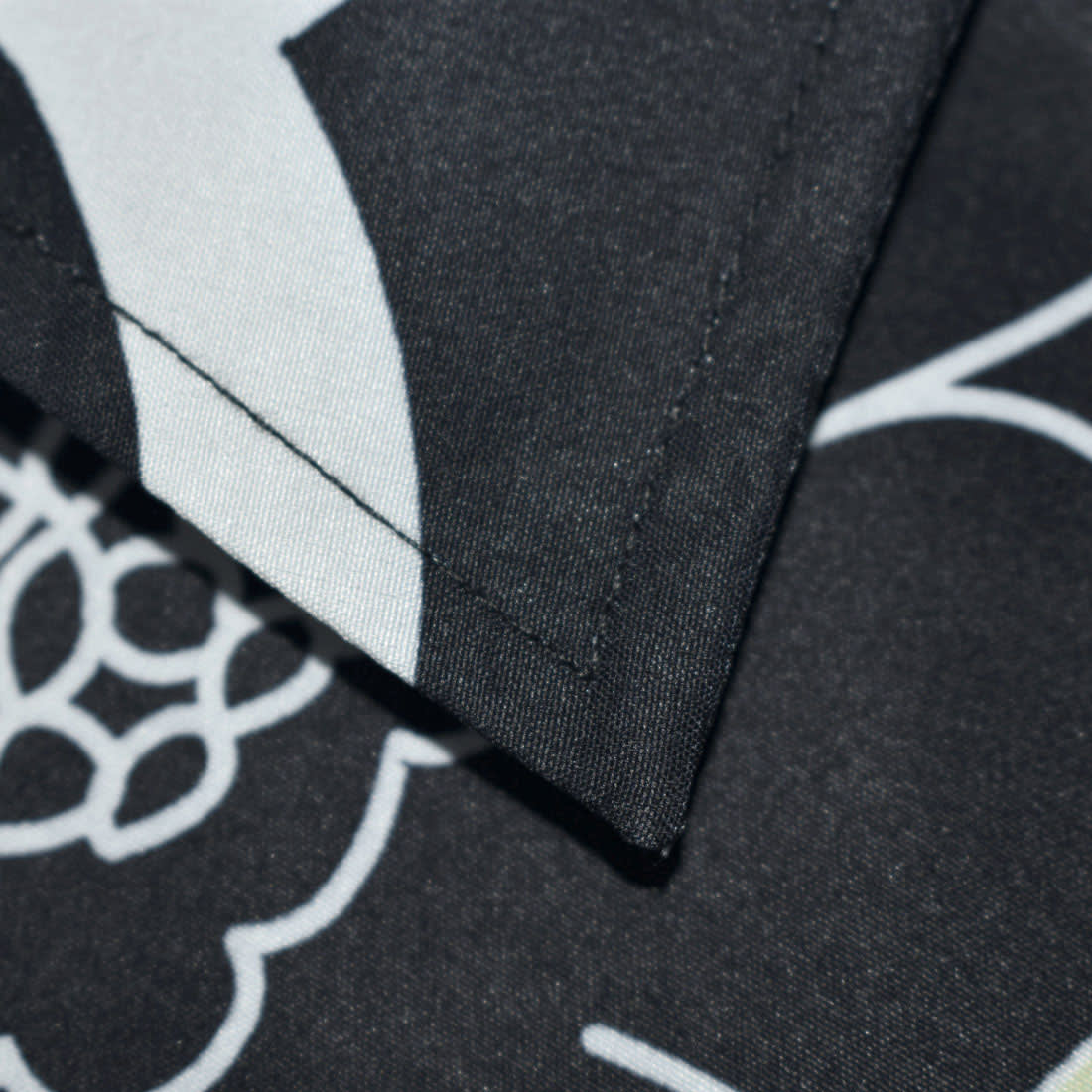 Amiri Black Floral Premium Mens Shirt & Shorts Combo-3