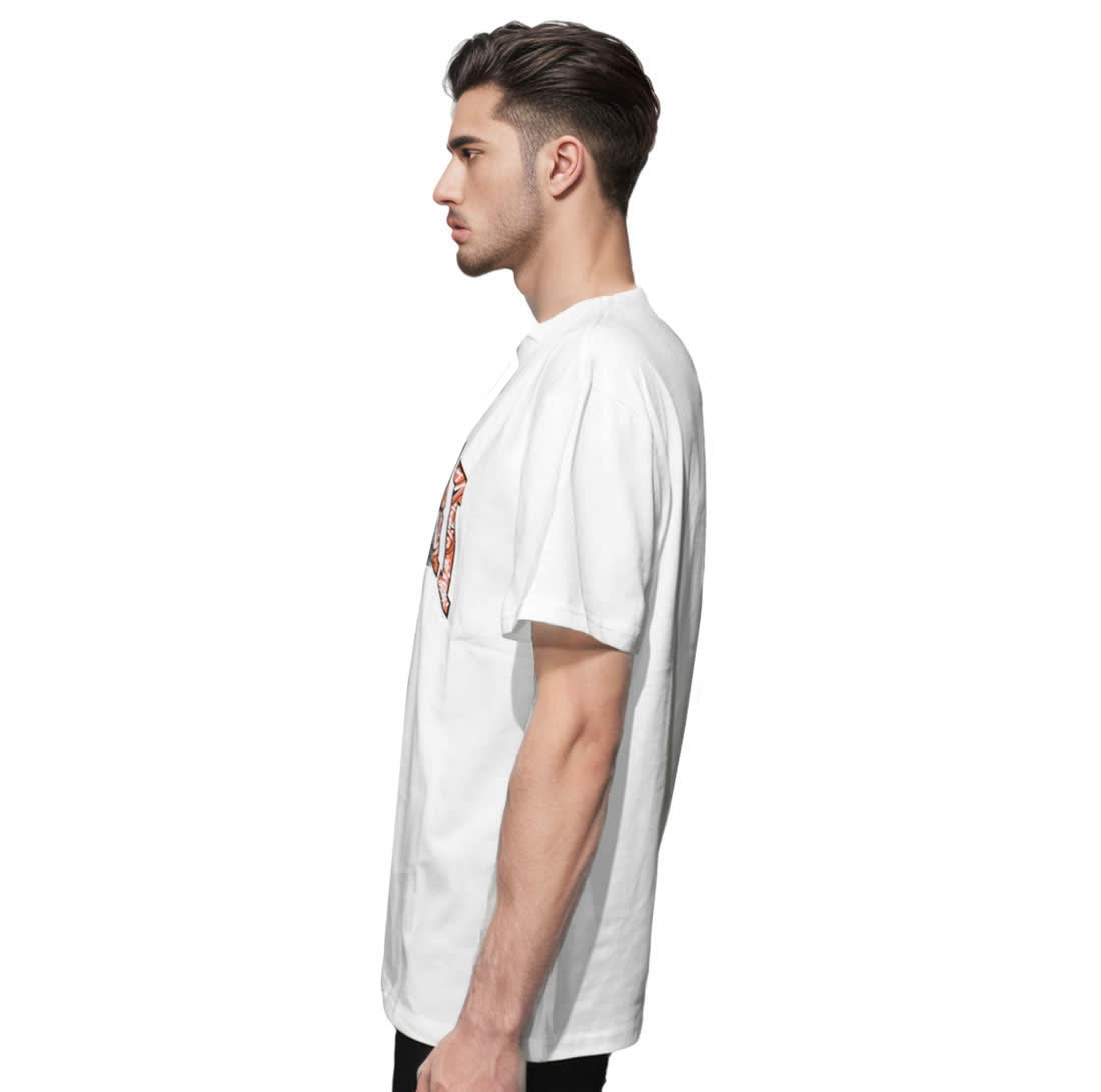 Amiri Print White Premium Quality Bandana T-shirt-2
