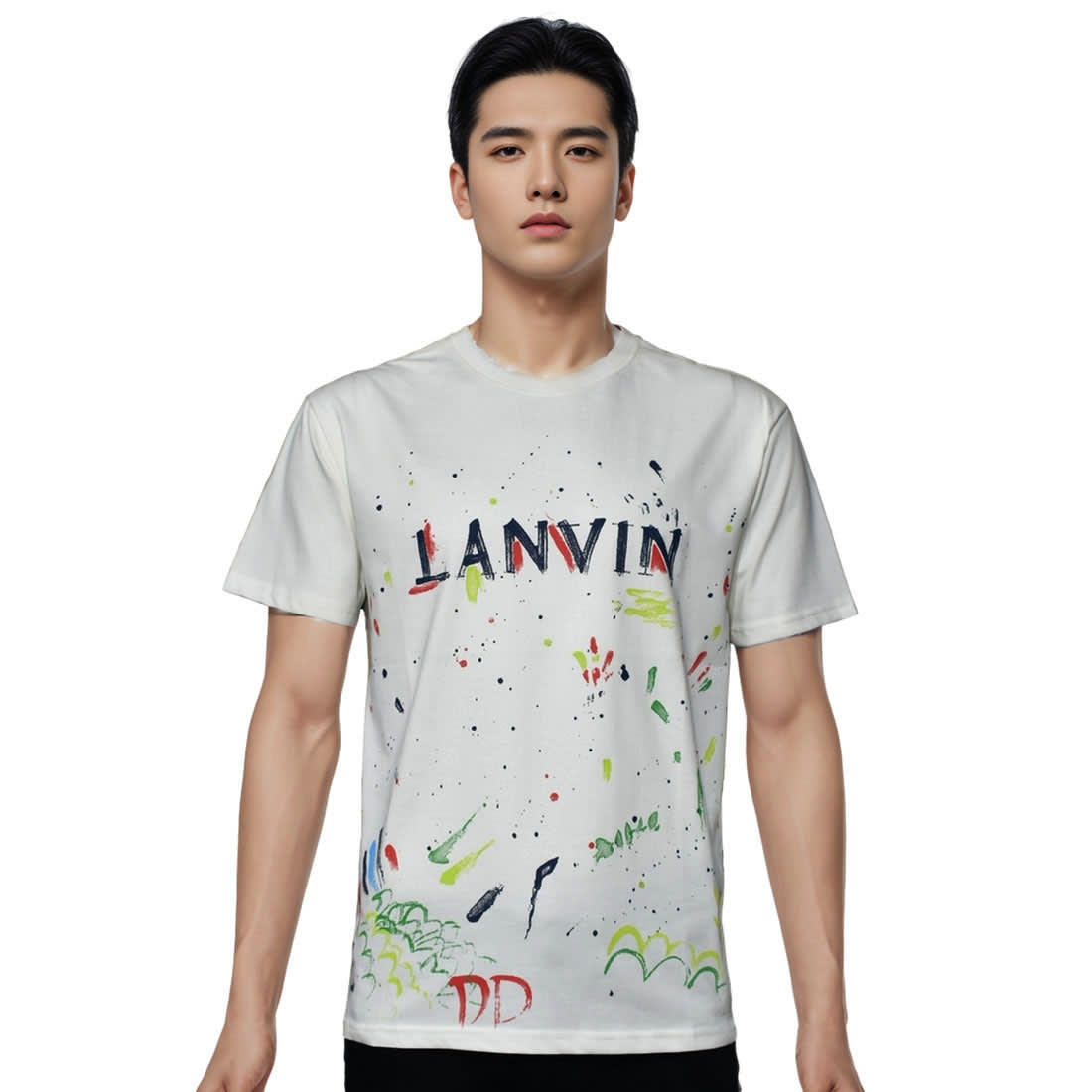 Lanvin White Premium Quality T-shirt-0