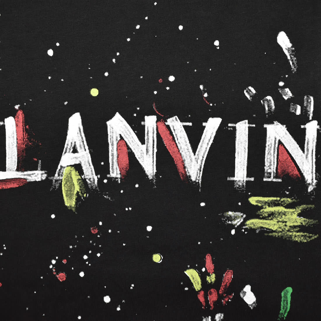 Lanvin Black Premium Quality T-shirt-3