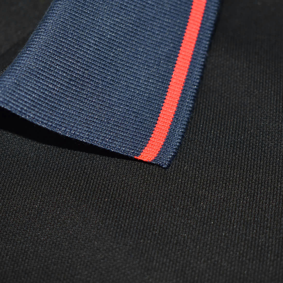 Gucci Strawberry Embroidered Black Polo T-shirt-4