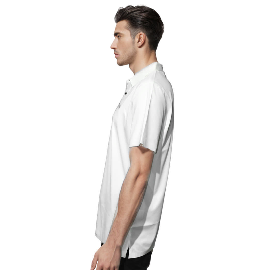 Hermes White Premium Quality Tees-2