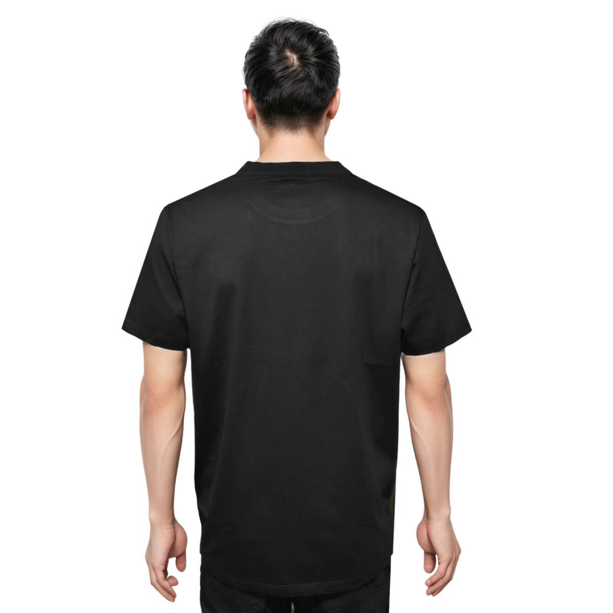 Hermes Paris Black Round Neck Premium T-shirt-1