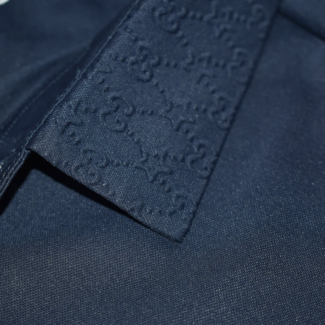 Gucci Navy Blue Premium Quality Polo Tees-4