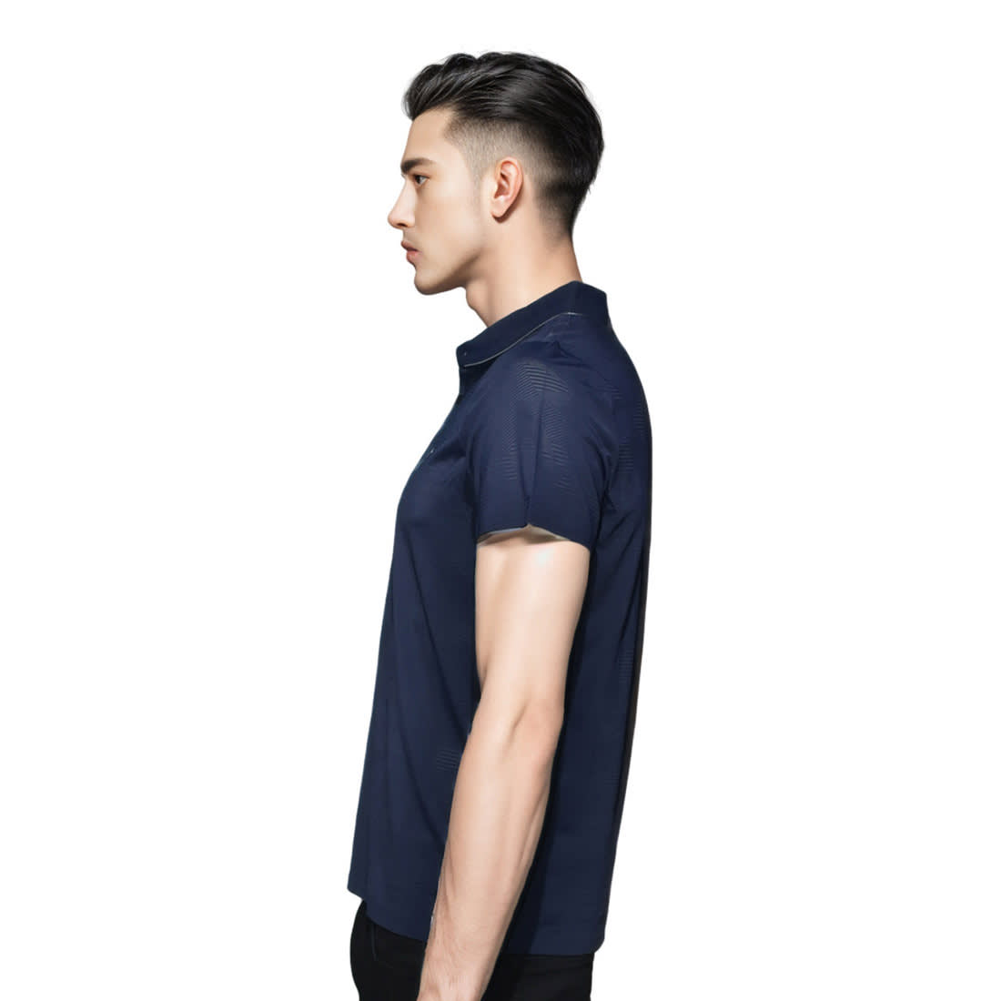 Prada Blue Premium Quality Polo Tees-2
