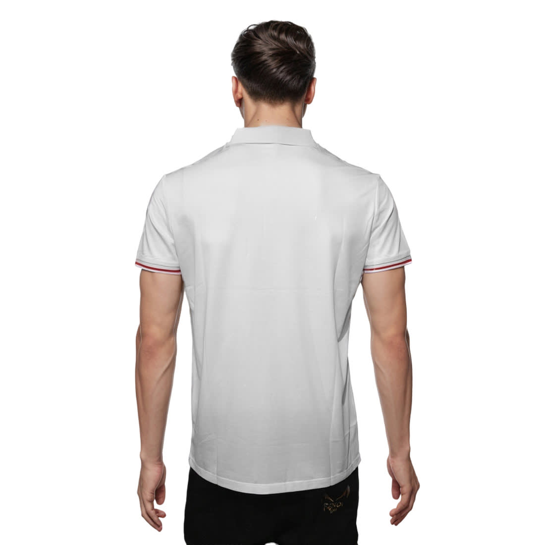 Prada White Premium Quality Polo T-shirt-1
