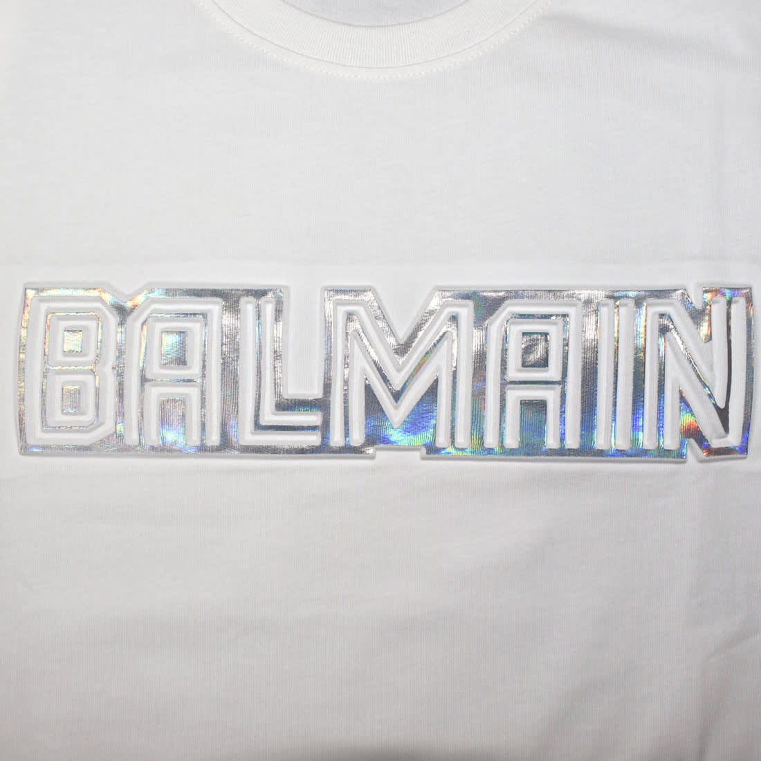 Balmain Paris White Premium Quality Tees-3