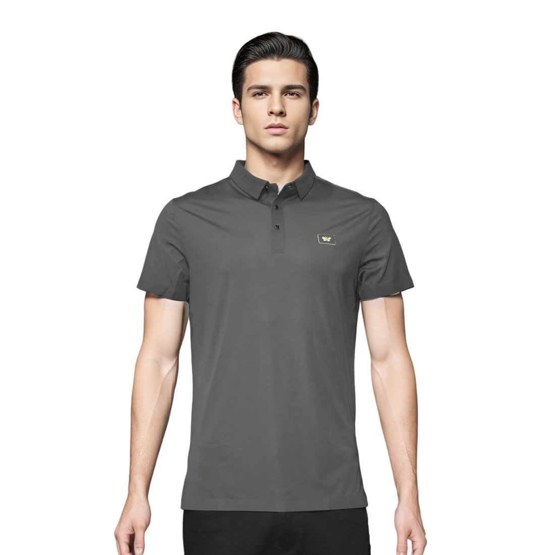 Bottega Veneta Grey Bee Emboided Premium T-shirt-0