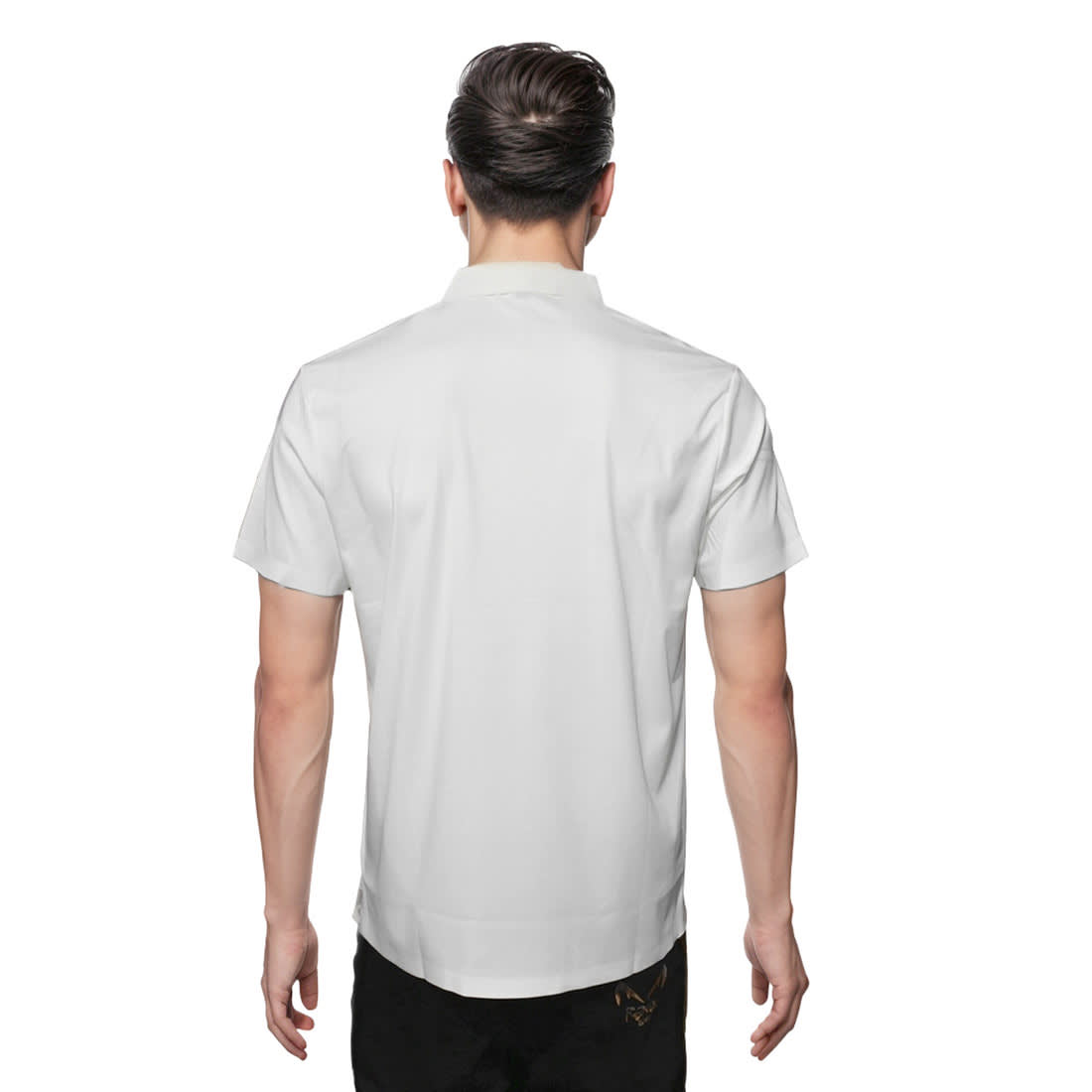Bottega Veneta White Bee Embossed Premium T-shirt-1