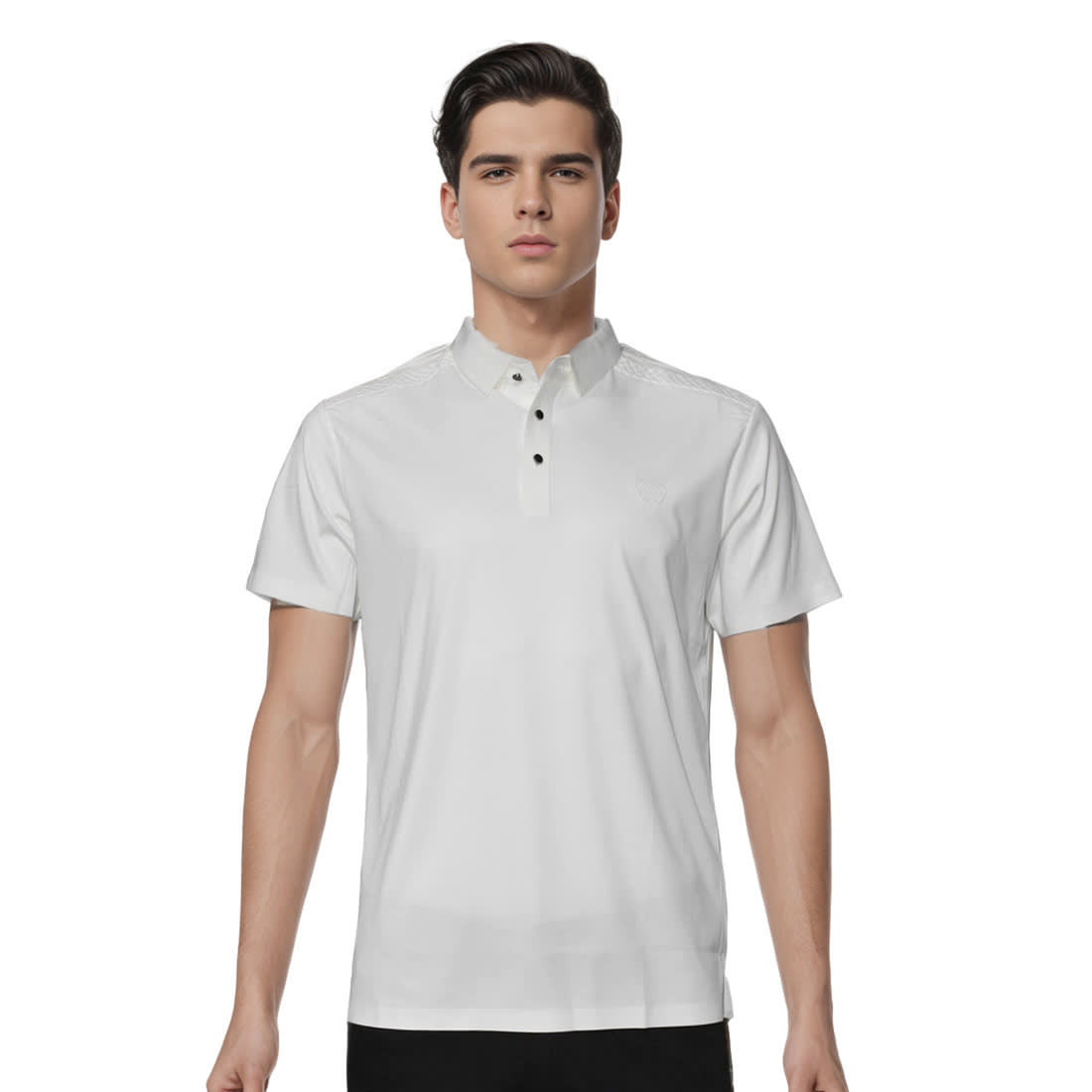 Bottega Veneta White Bee Embossed Premium T-shirt-0