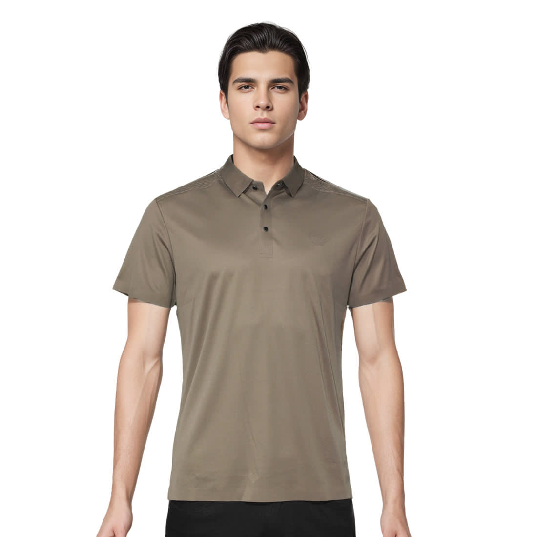 Bottega Veneta Brown Bee Embossed Premium T-shirt-0