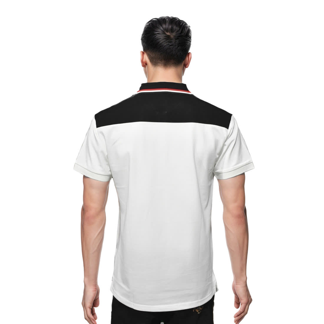 Moncler Logo Print White Premium Quality T-shirt-1