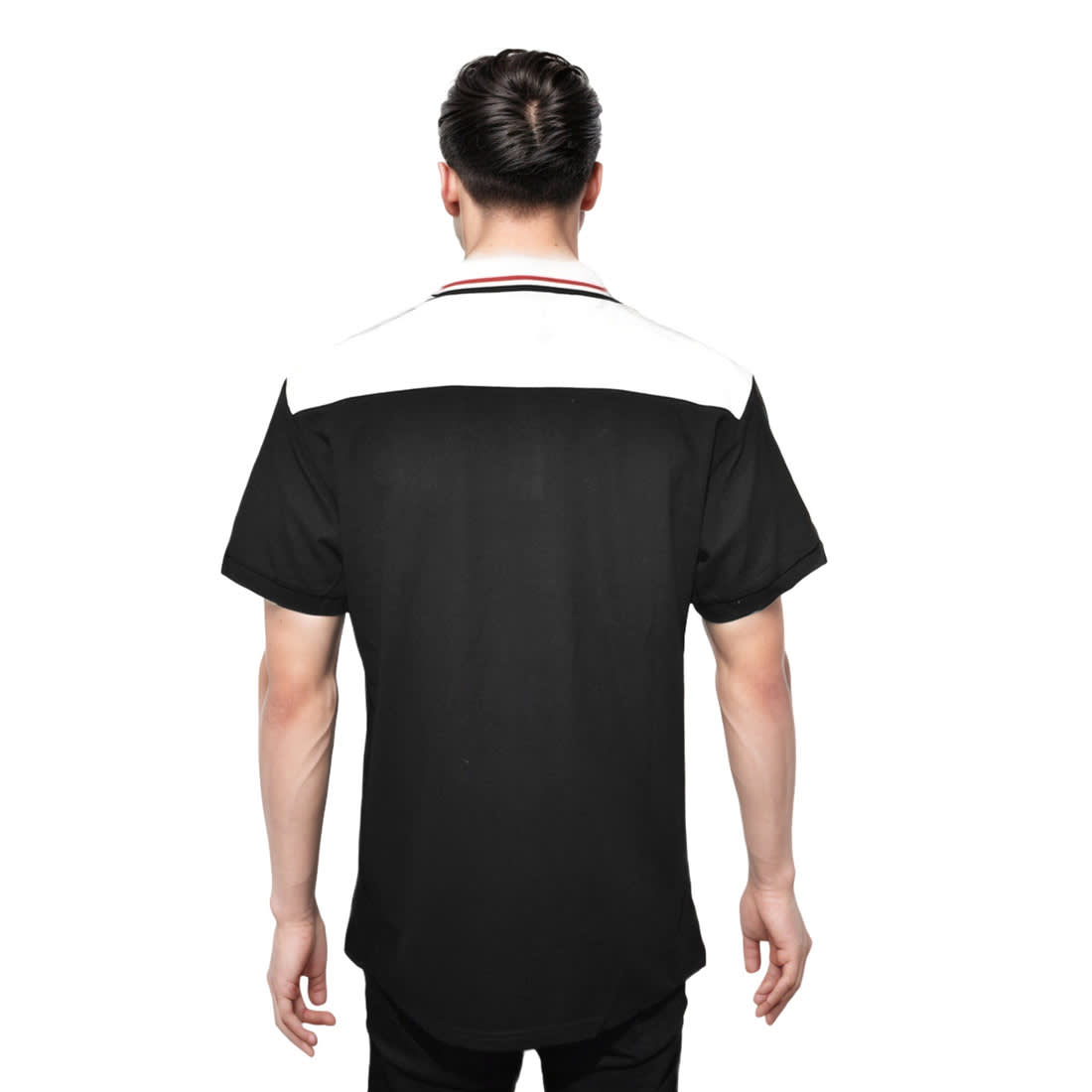 Moncler Logo Print Black Premium Quality T-shirt-1