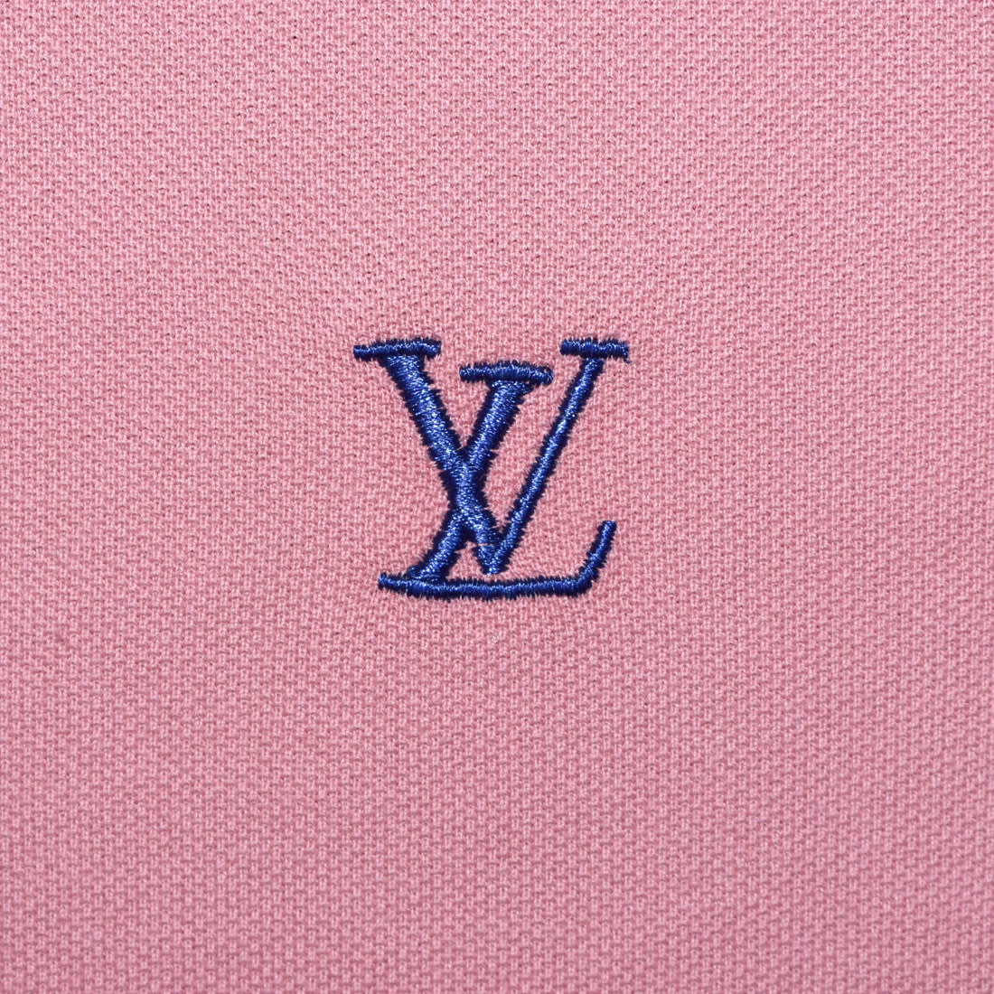 Louis Vuitton Pink Premium Quality Polo Tees-3
