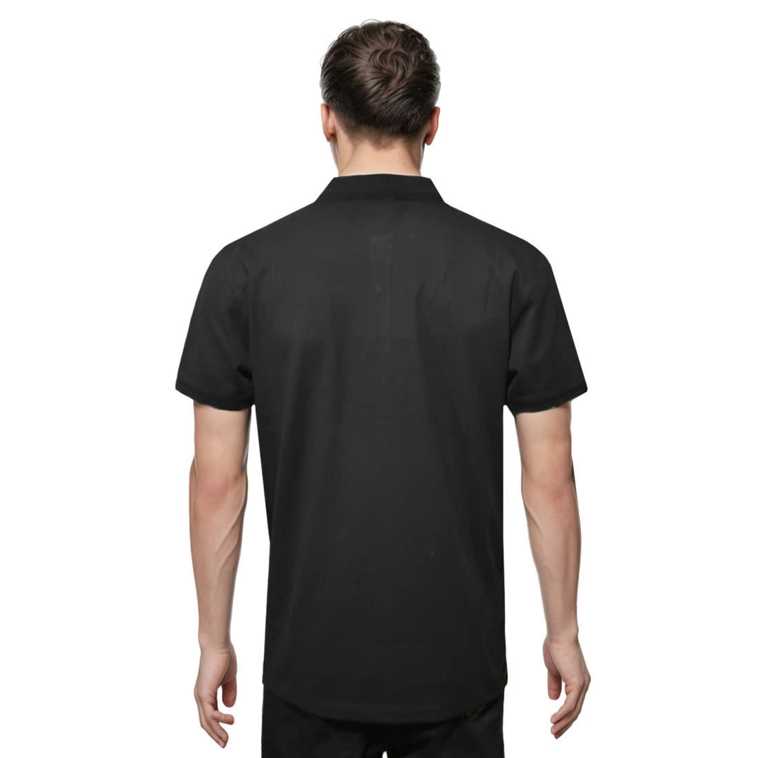 Burberry Black Premium Quality Polo Tees-1