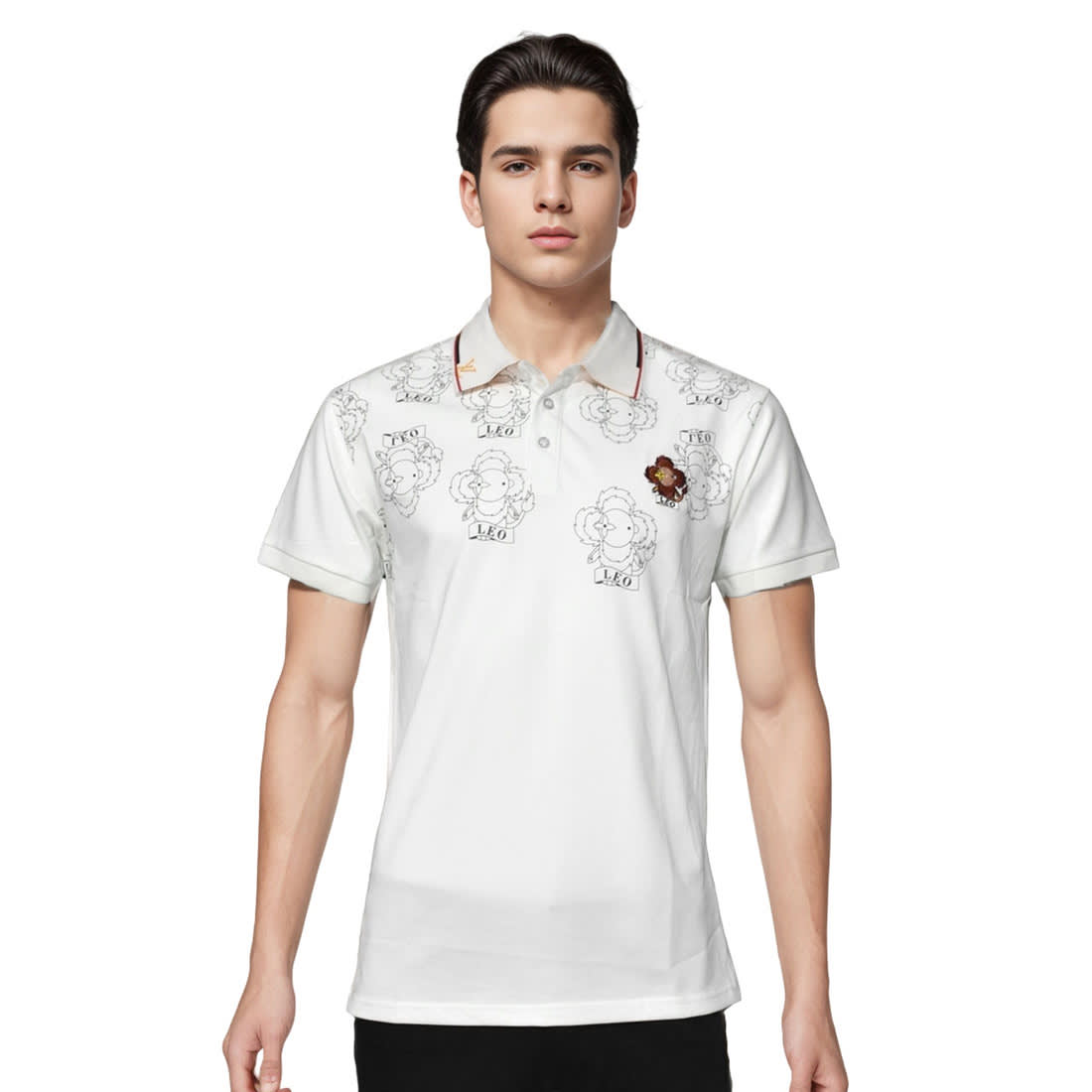 Louis Vuitton White Premium Quality Tees-0