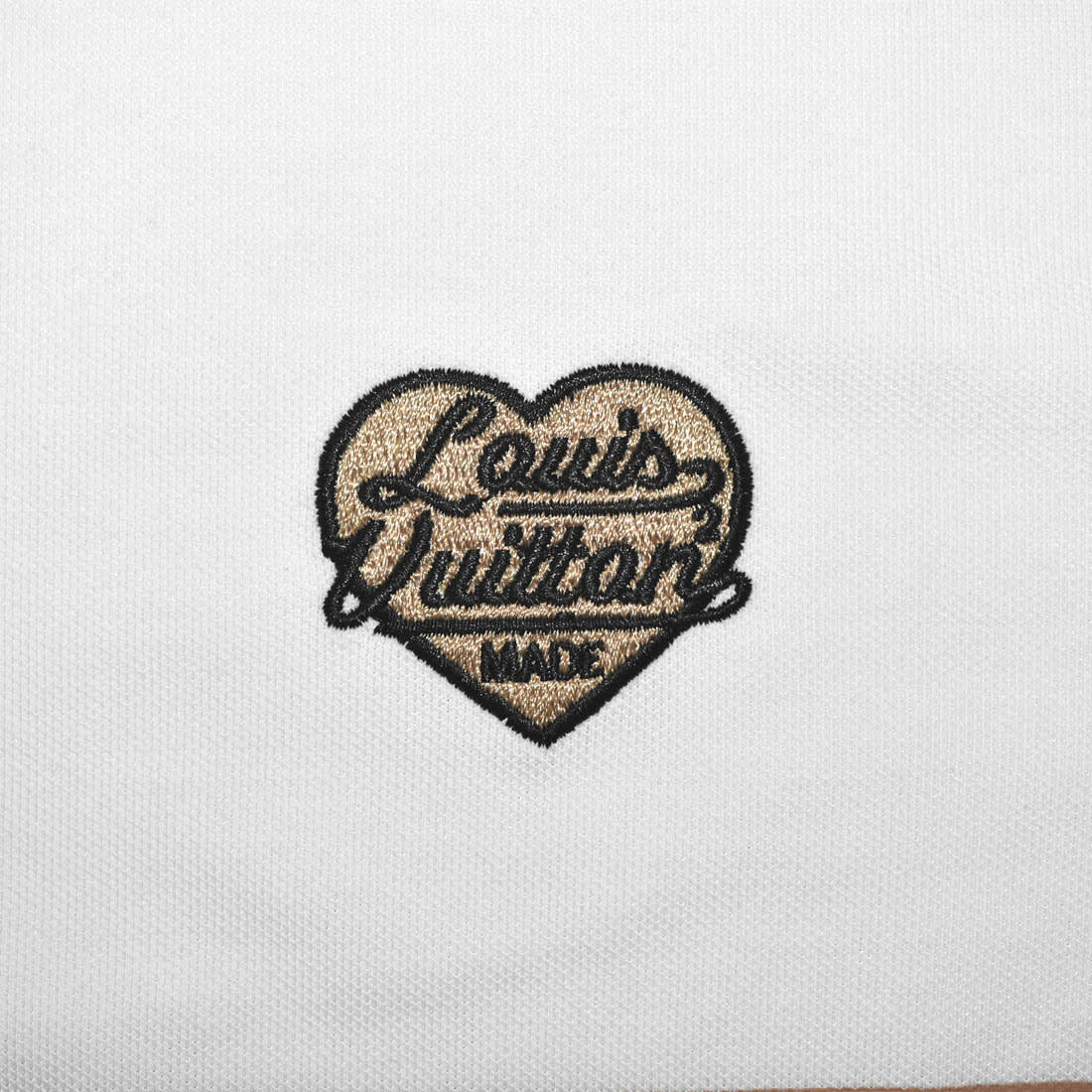 Louis Vuitton White Premium Quality Tees-3