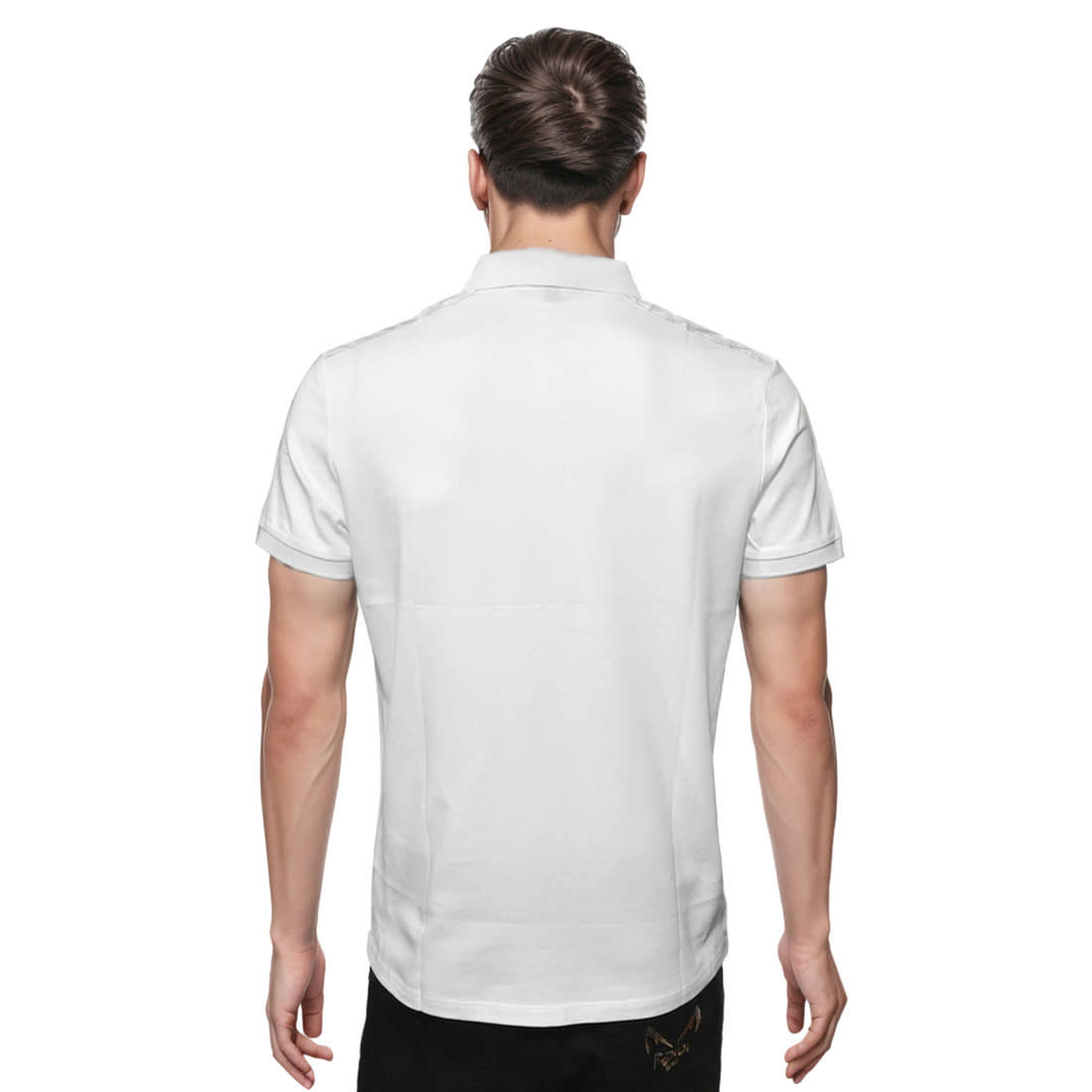 Prada White Re-Nylon details Premium Quality T-shirt-1