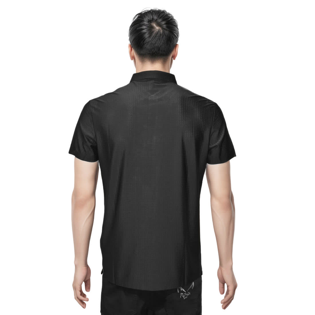 Emporio Armani Black Premium Quality Polo Tees-1