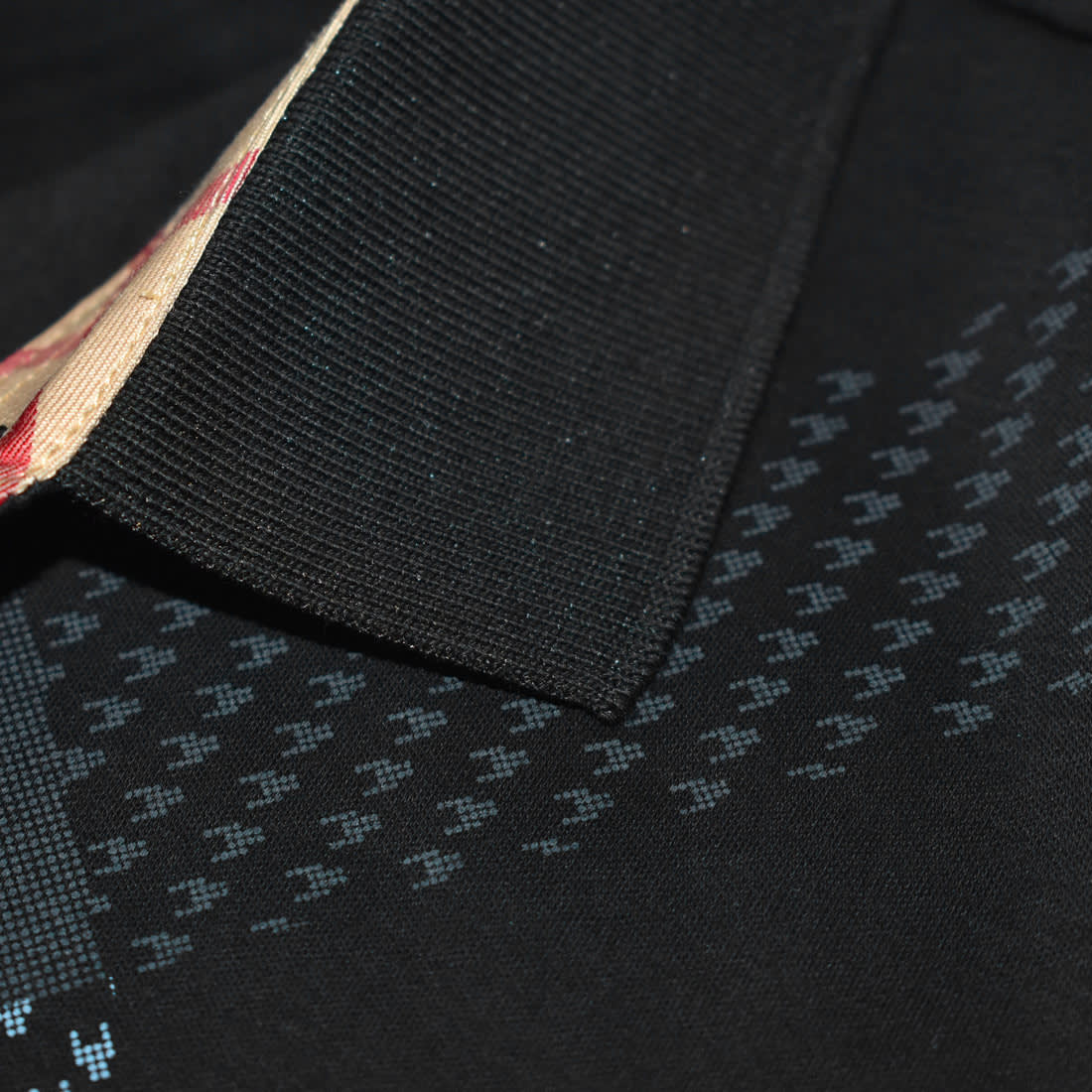 Burberry Embroidered logo Black Premium T-shirt-4