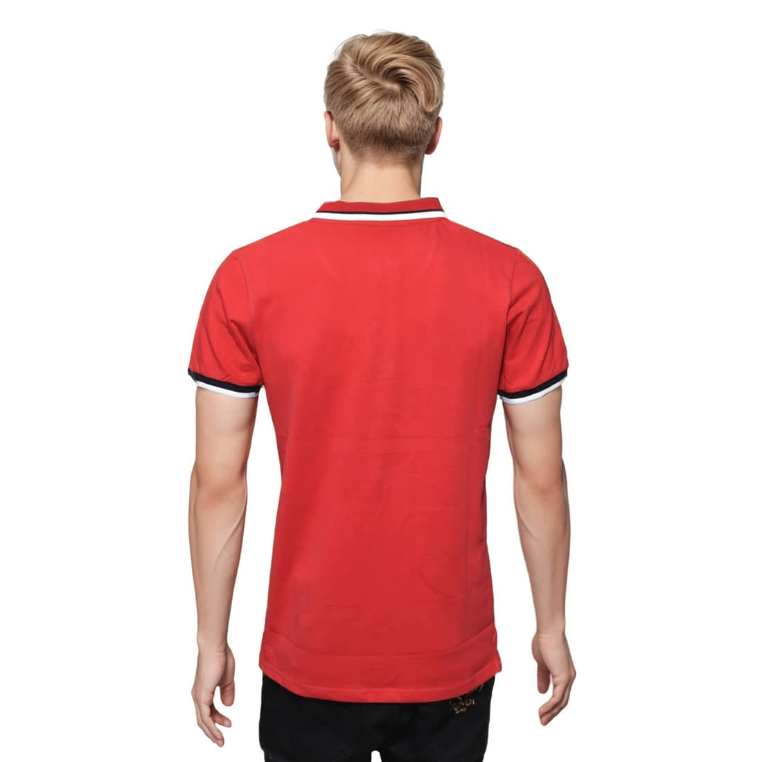 Hackett Red Premium Quality Polo Tees-1