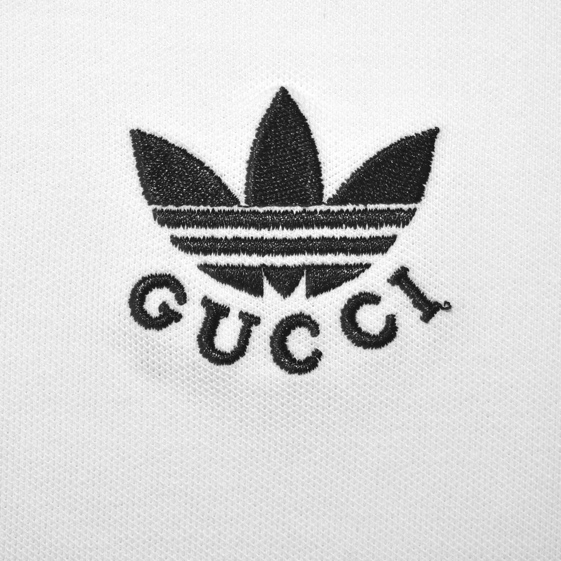 Gucci x Adidas White Premium Quality T-shirt-3