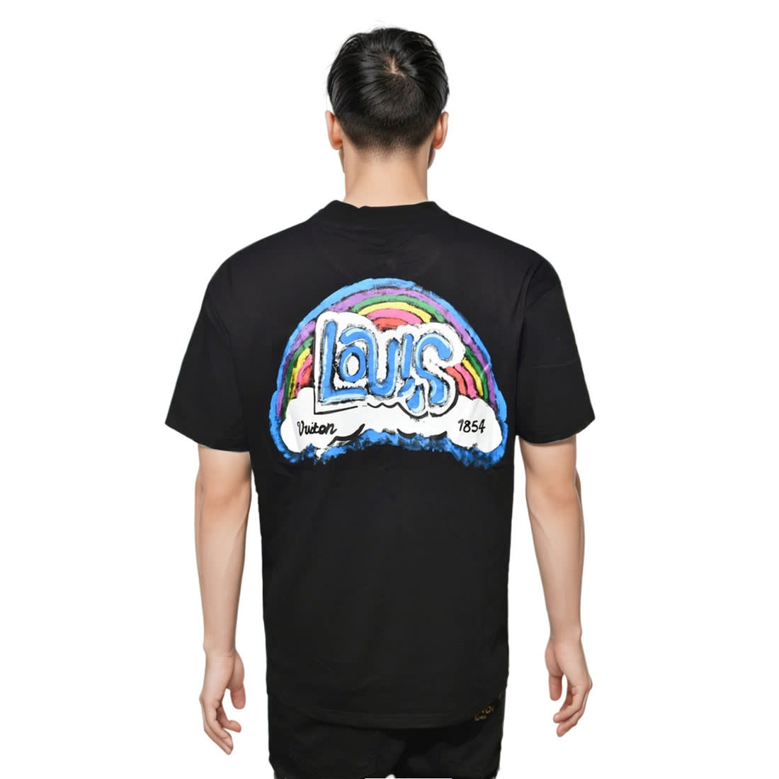 Louis Vuitton Black Premium Quality Tees-1