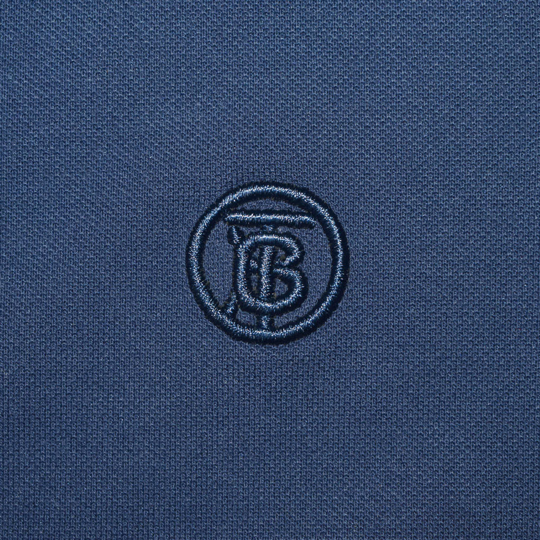 Burberry Navy Blue Premium Quality T-shirt-3