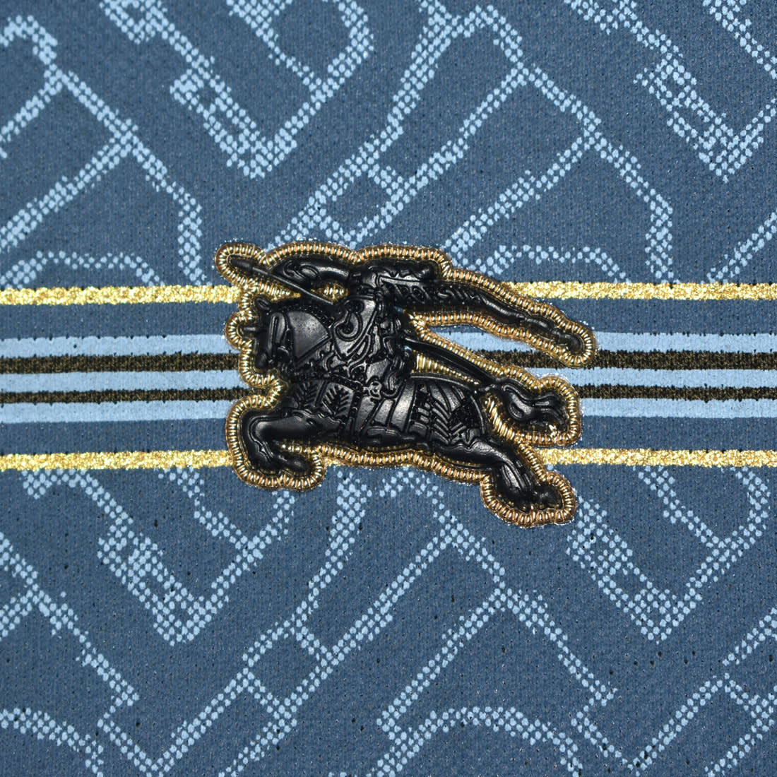 Burberry Dark Green Premium Quality Polo Tees-3