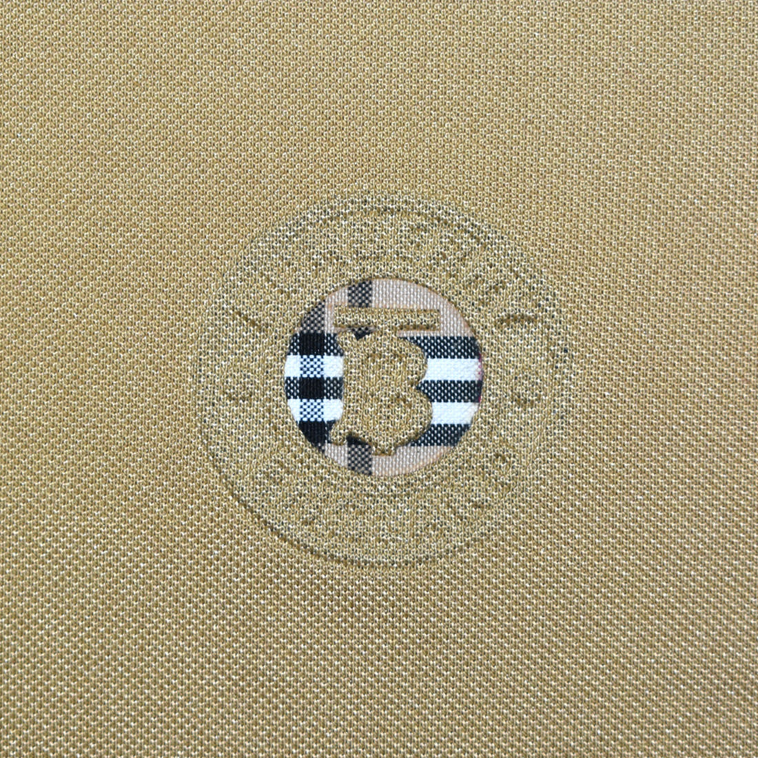 Burberry Brown Premium Quality Polo Tees-3