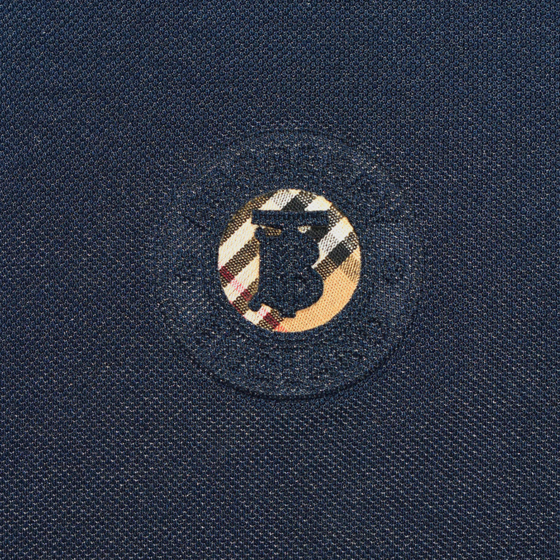 Burberry Navy Blue premium Quality Polo Tees-3