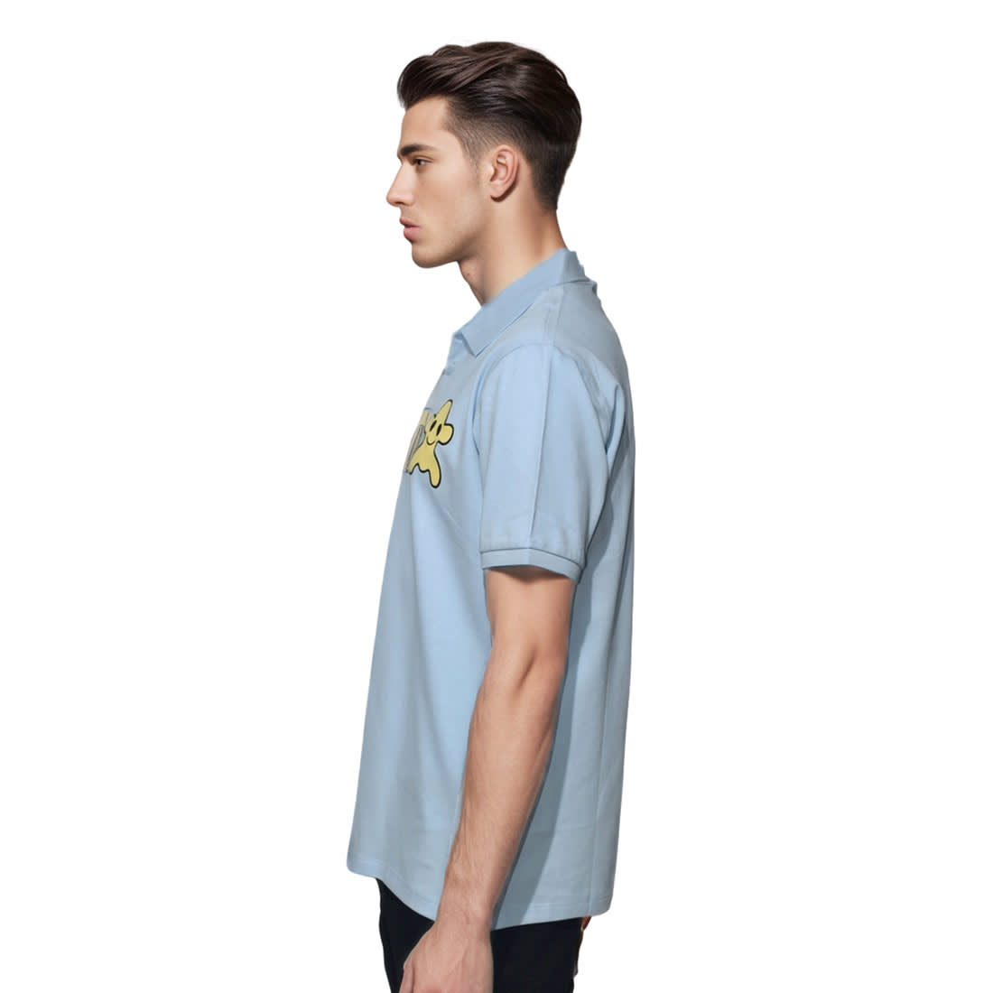 Burberry Blue Monster Graphic Premium T-shirt-2