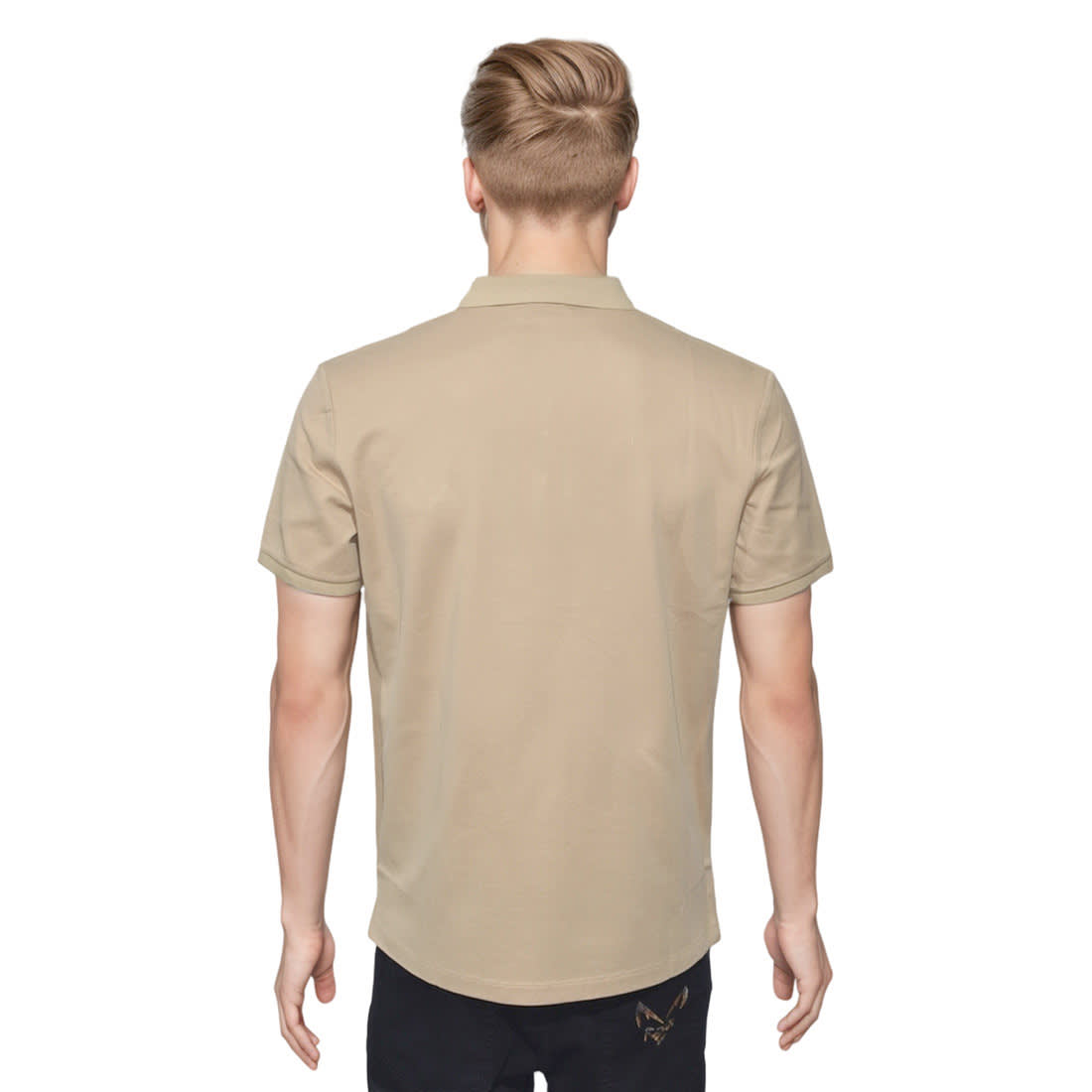 Burberry Brown Premium Quality Tees-1