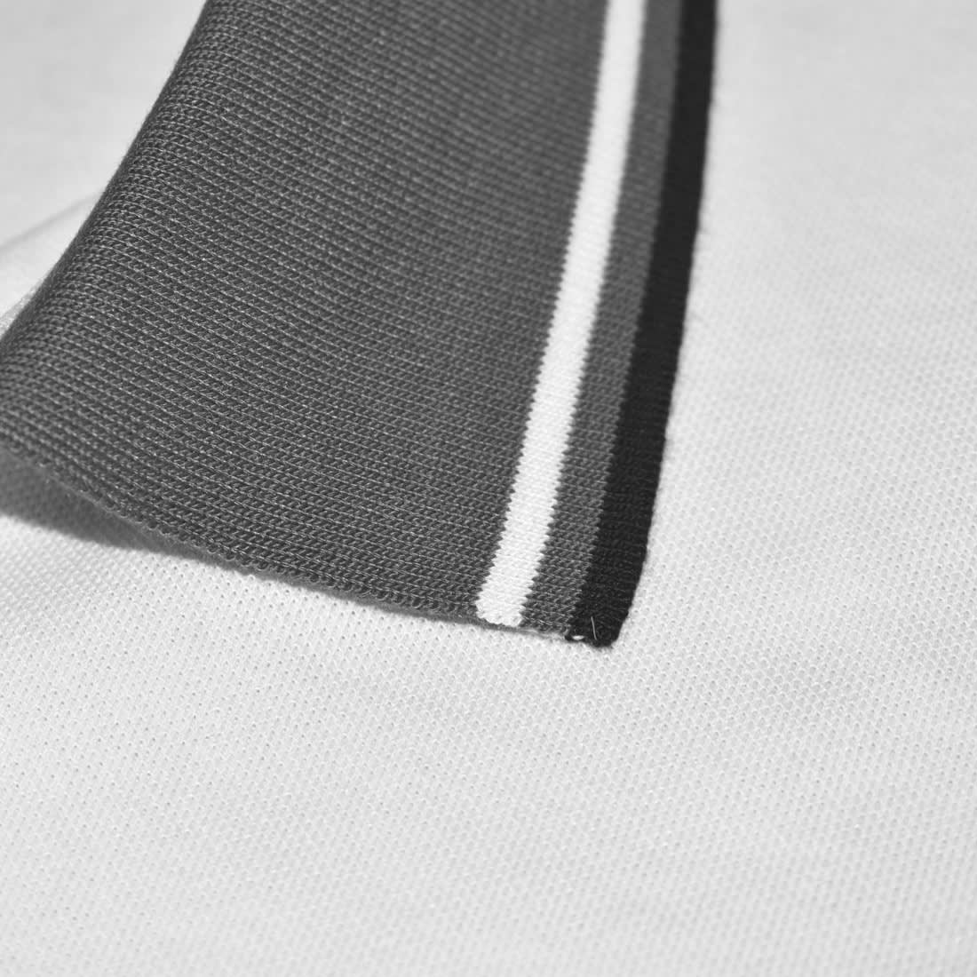 Boss Embossed Logo White Premium Quality T-shirt-4