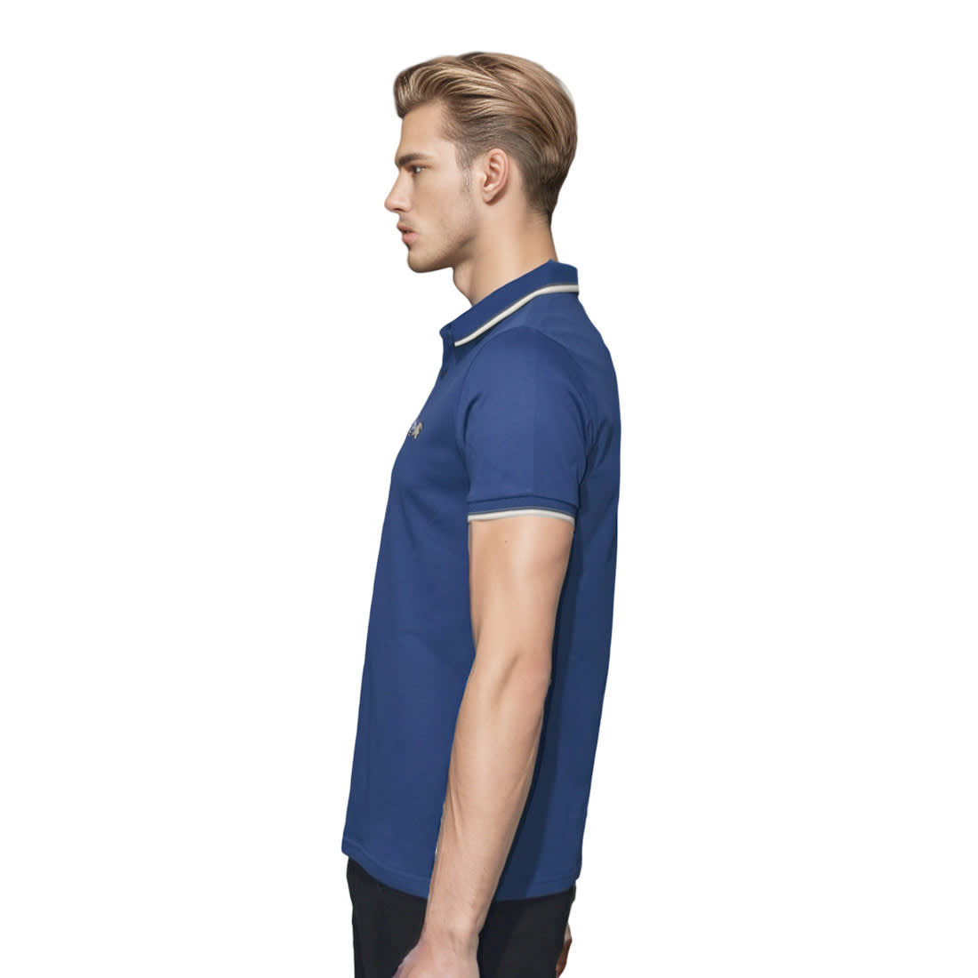 Burberry Blue Premium Quality Luxury T-shirt-2