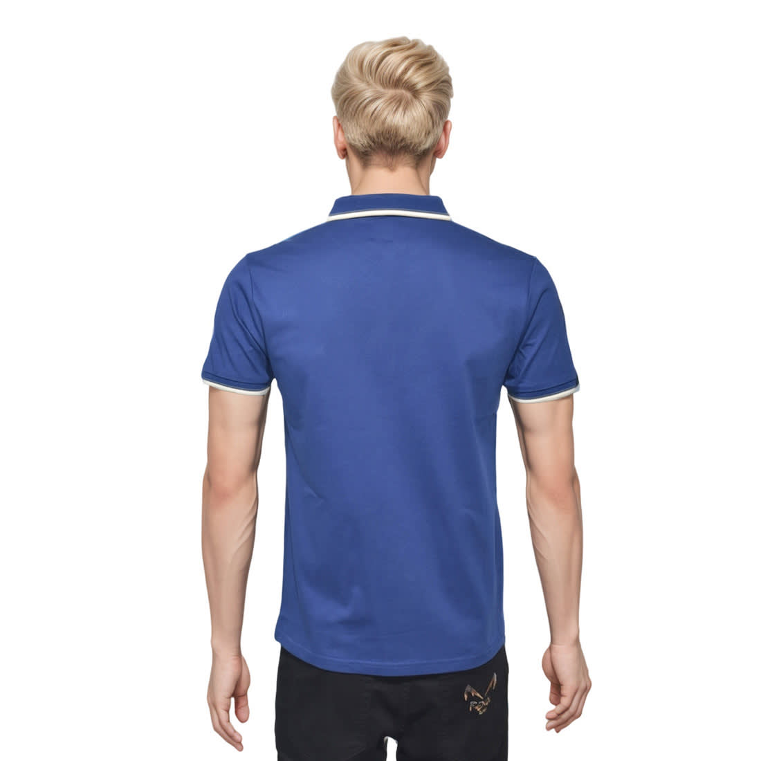 Burberry Blue Premium Quality Luxury T-shirt-1