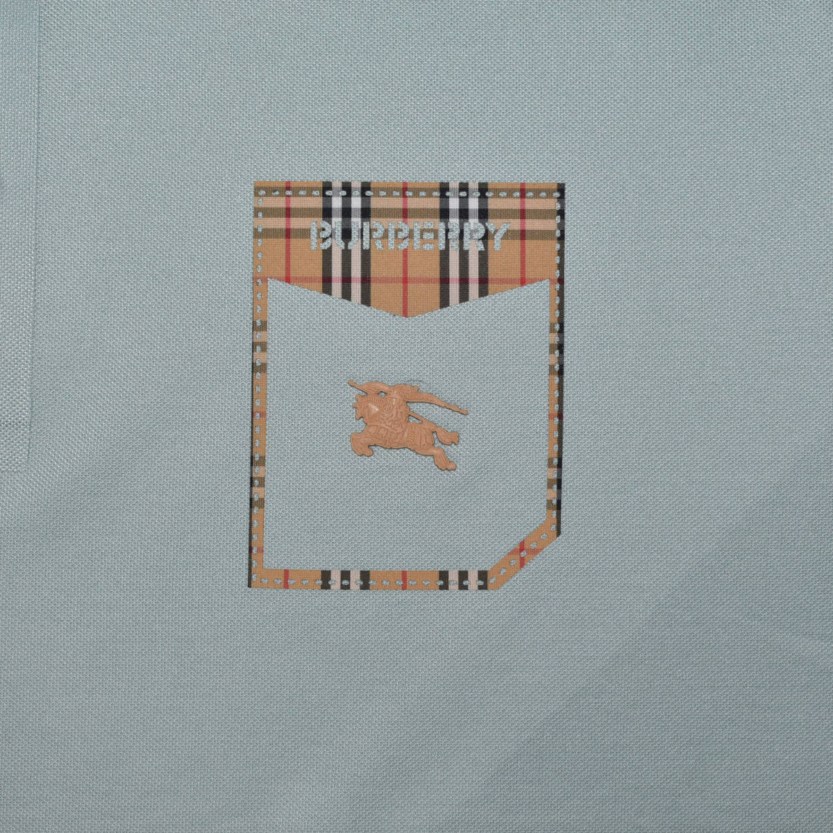 Burberry Green Premium Quality Polo Tees-3