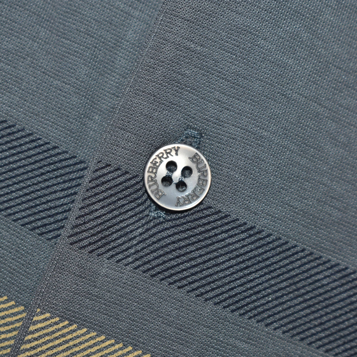 Burberry Grey Premium Quality T Shirt-4